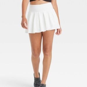 White Tennis Skirt